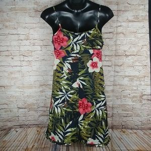 Millennium Size Large Floral Strapless Dress